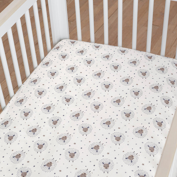 counting sheep cot bedding