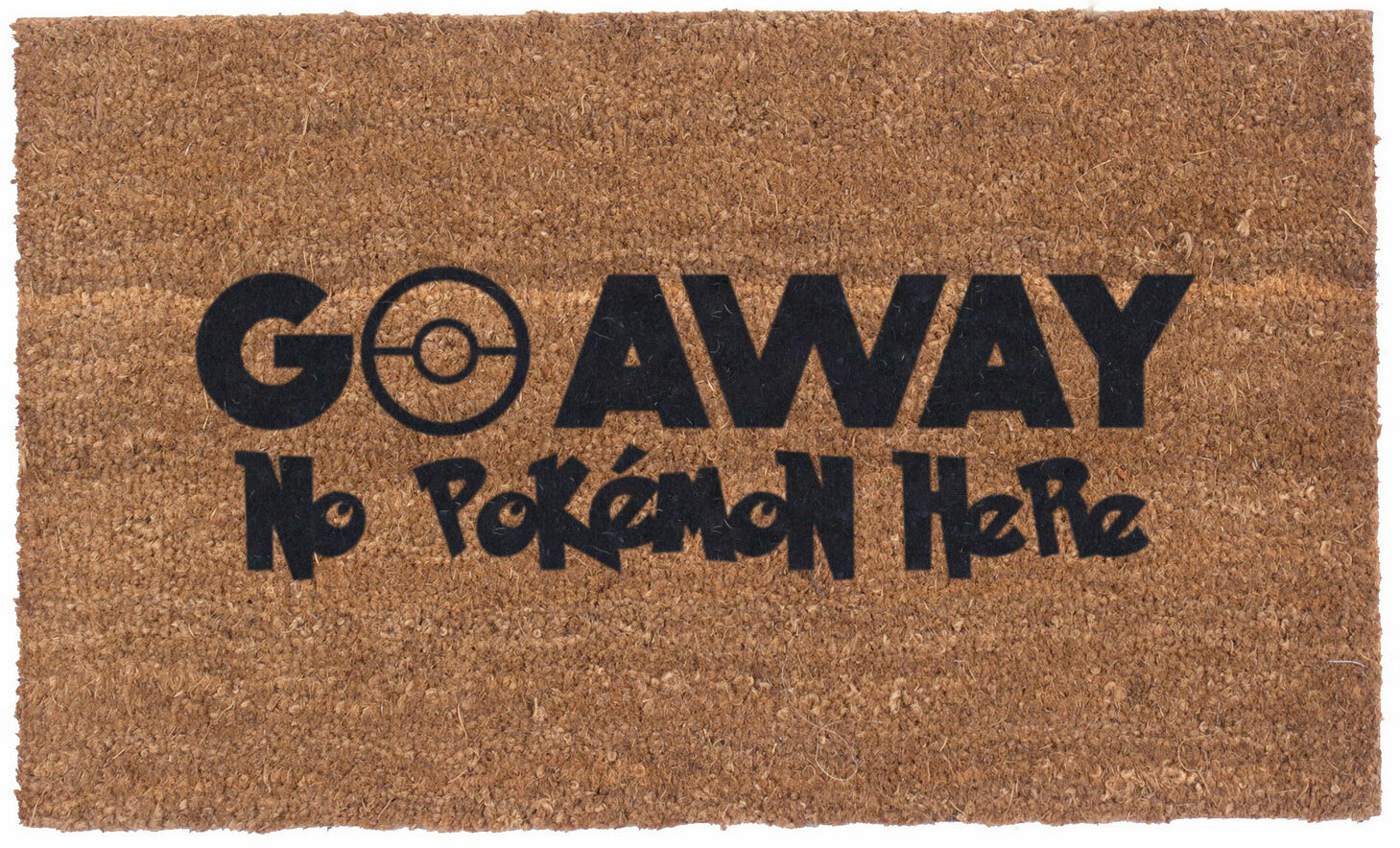 Pokemon Go Away 30 In X 18 In Non Slip Outdoor Door Mat