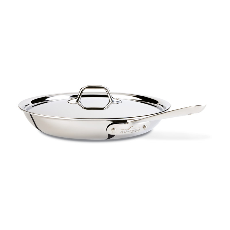 All-Clad D3™ Stainless Frying Pan with Lid