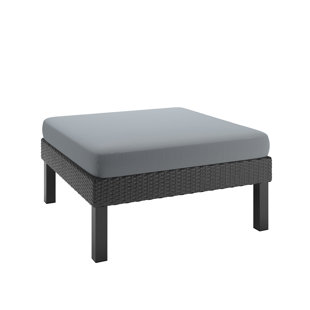 Go to store & view more images Woolwich Patio Ottoman with Cushion by Wrought Studio