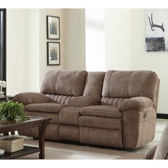 broyhill mason power reclining console loveseat