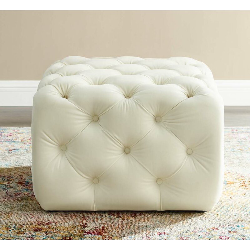 Mercer41 Overbay Tufted Pouf Ottoman & Reviews | Wayfair