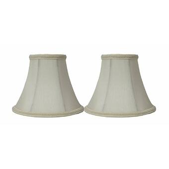 Mercer41 6 Silk Softback Bell Clip On Lamp Shade Wayfair