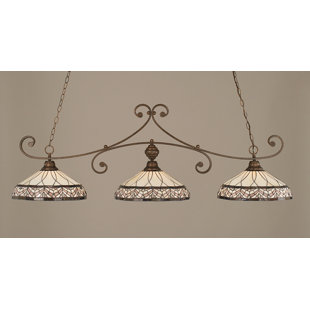 Go to store & view more images Astoria Grand Copeland 3-Light Billiard Light