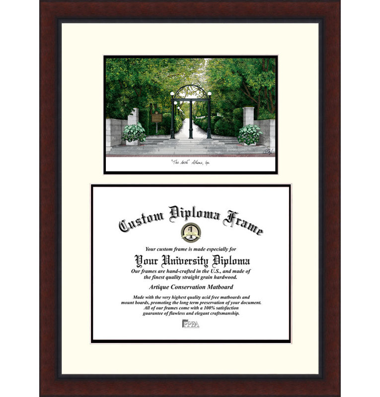 Campus Images Ncaa Georgia Bulldogslegacy Scholar Diploma Frame Wayfair