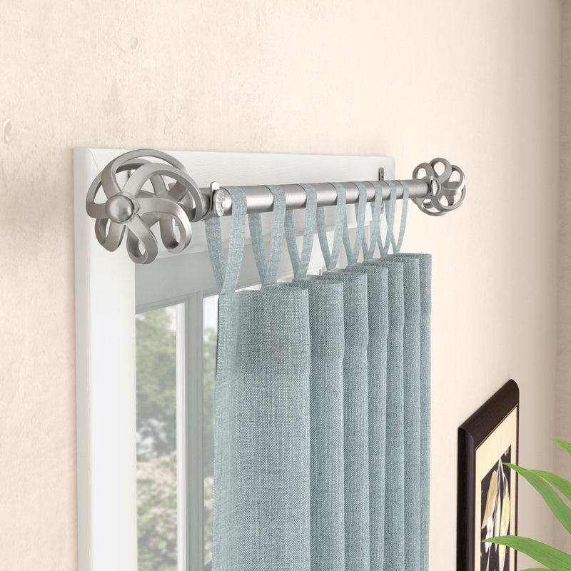 Darby Home Co Marta Single Curtain Rod And Hardware Set Reviews