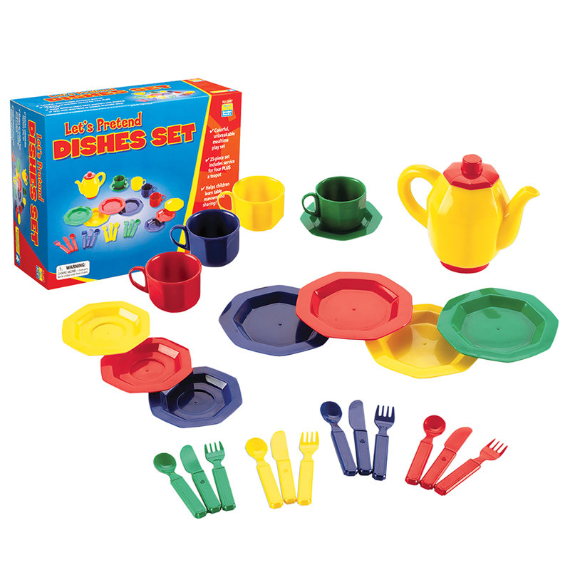 plastic play dishes