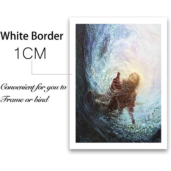 Latitude Run The Hand Of God Yongsung Kim Pictures For Wall Canvas Frameless Unframed Painting On Canvas Wayfair