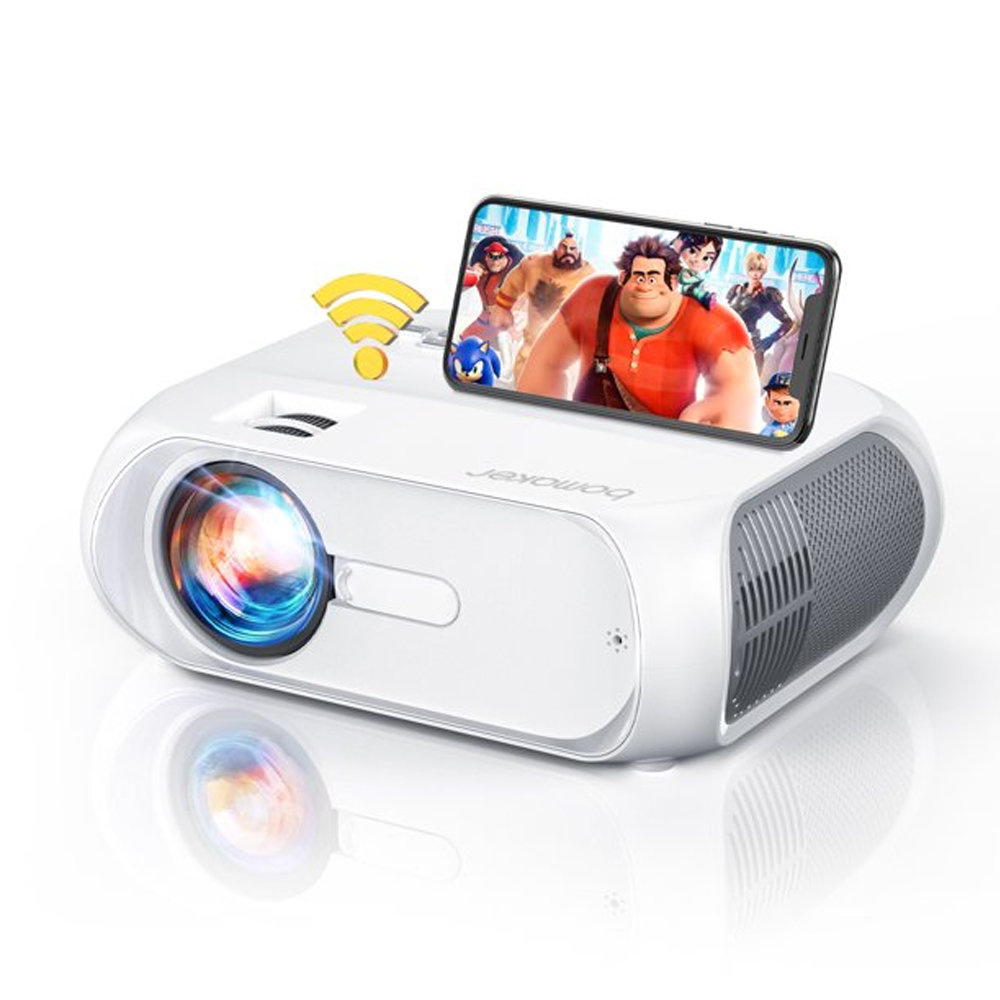 Bomaker Wi-Fi Mini Outdoor Projector 