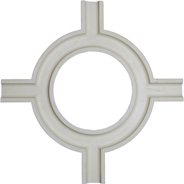 Ekena Millwork CC05ISI02X36X36TR 36W x 2P x 36L Inner Square Intersection for 5 Traditional Coffered Ceiling System