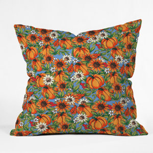 Pumpkin Harvest Throw Pillow
