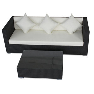 2-tlg. Sofa-Set Kathy mit Kissen von IHP24