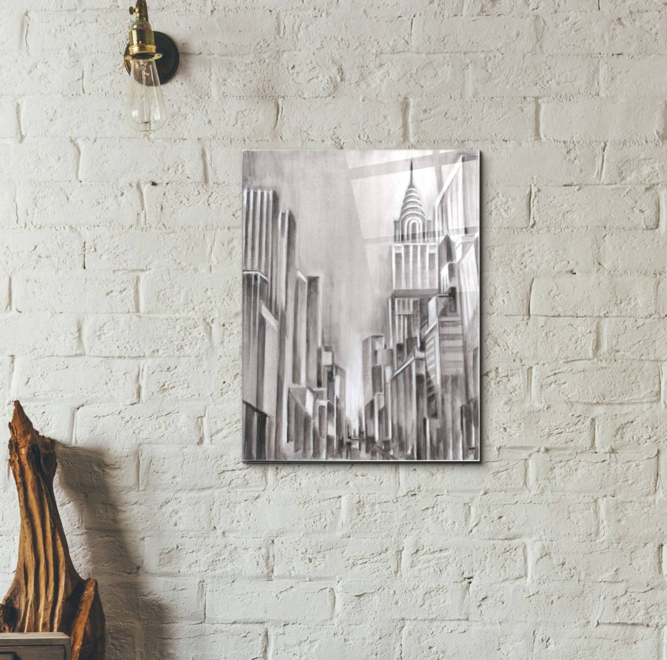 Trinx Art Deco Cityscape I by - Unframed Painting | Wayfair