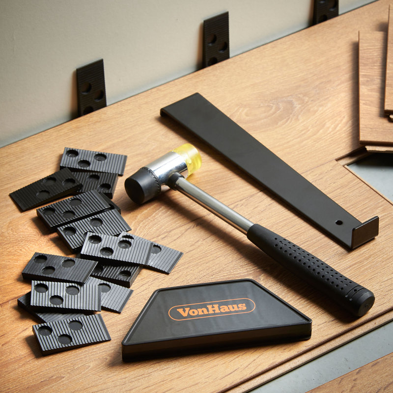 Vonhaus Laminate Wood Flooring Installation Tool Kit With 30