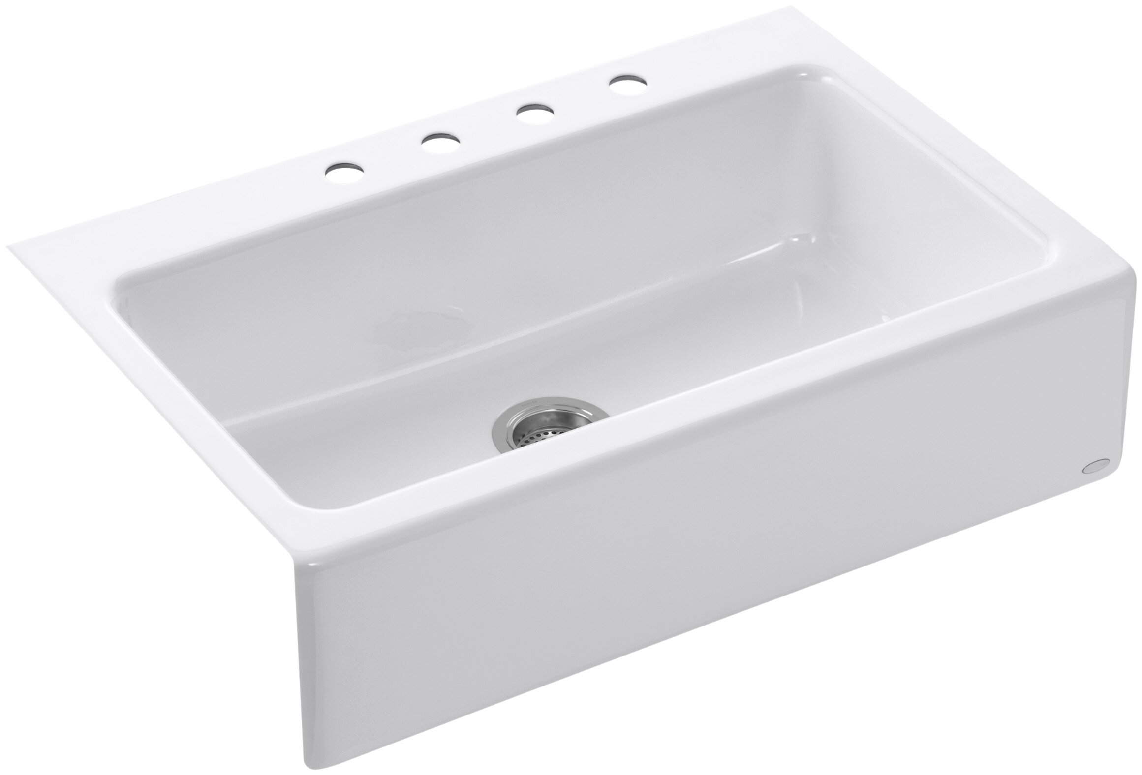 Kohler Dickinson 33 L X 22 L Farmhouse Apron Kitchen Sink Wayfair