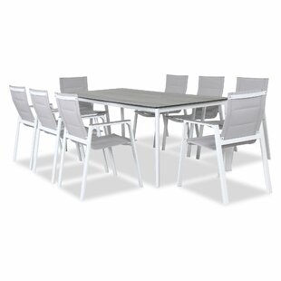 Kiah 8 Seater Dining Set By Sol 72 Outdoor