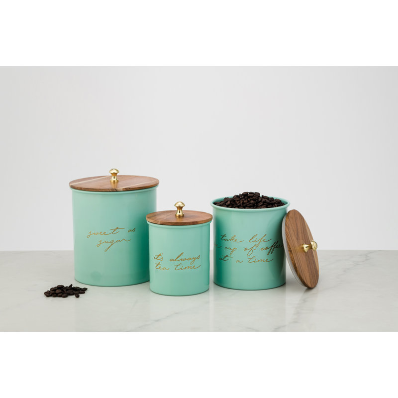 studio tea coffee sugar canisters