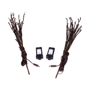 Floral 60 Light Willow Branch (Set of 2)