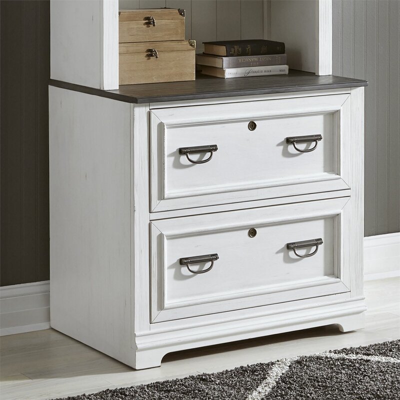 Darby Home Co Bosley 2 Drawer Lateral Filing Cabinet Wayfair