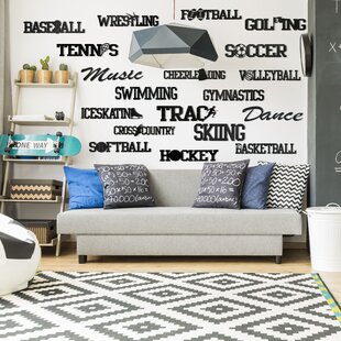 Cheerleader Wall Decal Girls Bedroom Personalized Room Decor Team Cheer Decal Teen Room Child Kid Name Sports Wall Words Mural Squad Vinyl