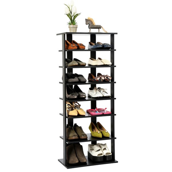 Double Rows 6 Layers High Quality Shoe Rack Shelf Storage Closet Organizer 