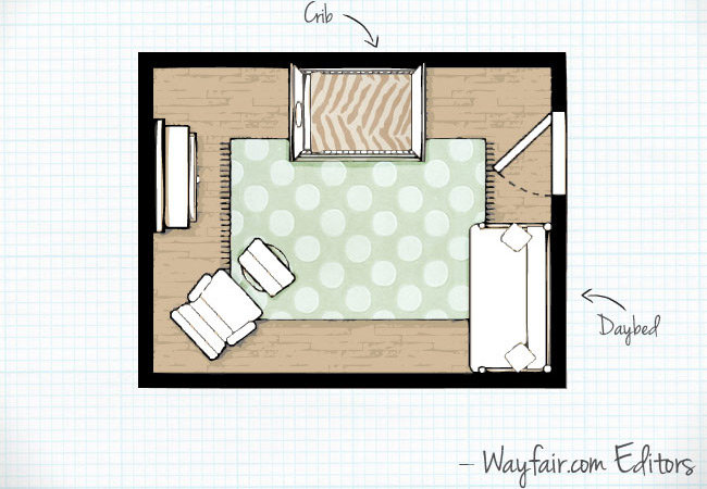 baby room layout