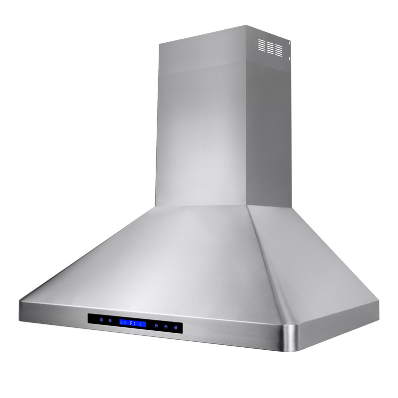 36" 471 CFM Ducted Wall Mount Range Hood with Remote