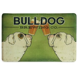 Bulldog Brewing Memory Foam Kitchen Mat