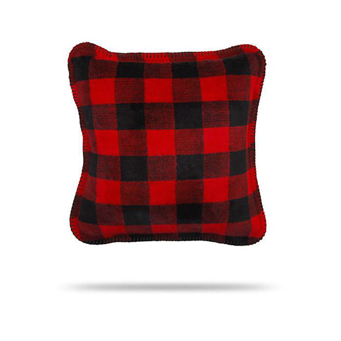Millwood Pines Savoy Large Plaid Throw Pillow Wayfair