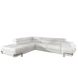 Ecksofa Colombes mit Bettfunktion von Home & Haus
