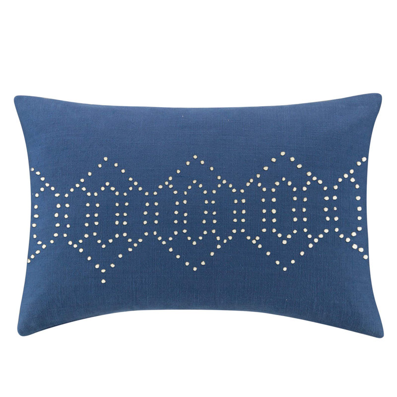 Bungalow Rose Choudhury Decorative Cotton Lumbar Pillow Wayfair