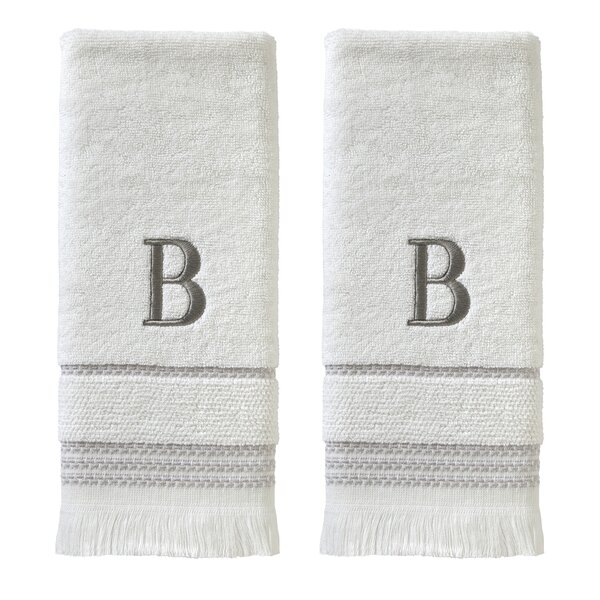 Monogram Personalized Hand Towels Guest Towel Wedding Engagement Anniversary Gif