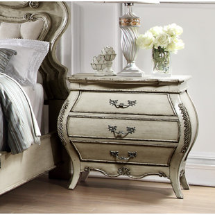 Go to store & view more images Rhinecliff 3 Drawer Nightstand by Rosdorf Park