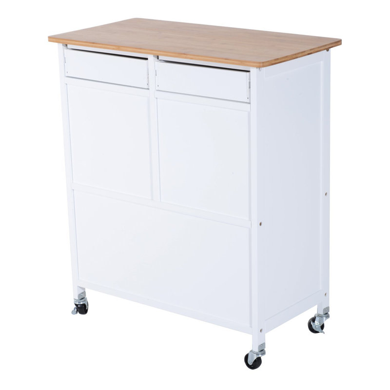 Brambly Cottage Gearldine Kitchen Trolley Reviews Wayfair Co Uk