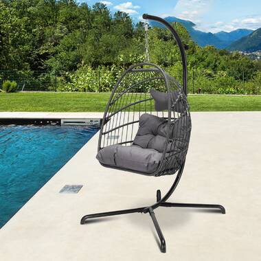 korey swing chair with stand