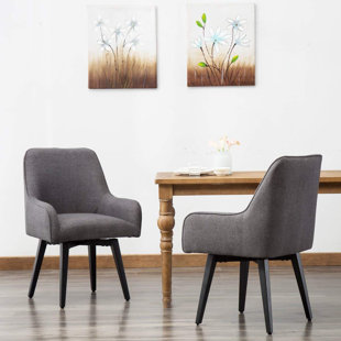 Bella Upholstered Dining Chair (Set Of 2) by Wrought Studio Great Reviews