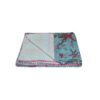 August Grove Harrigan Vintage Cotton Throw Wayfair