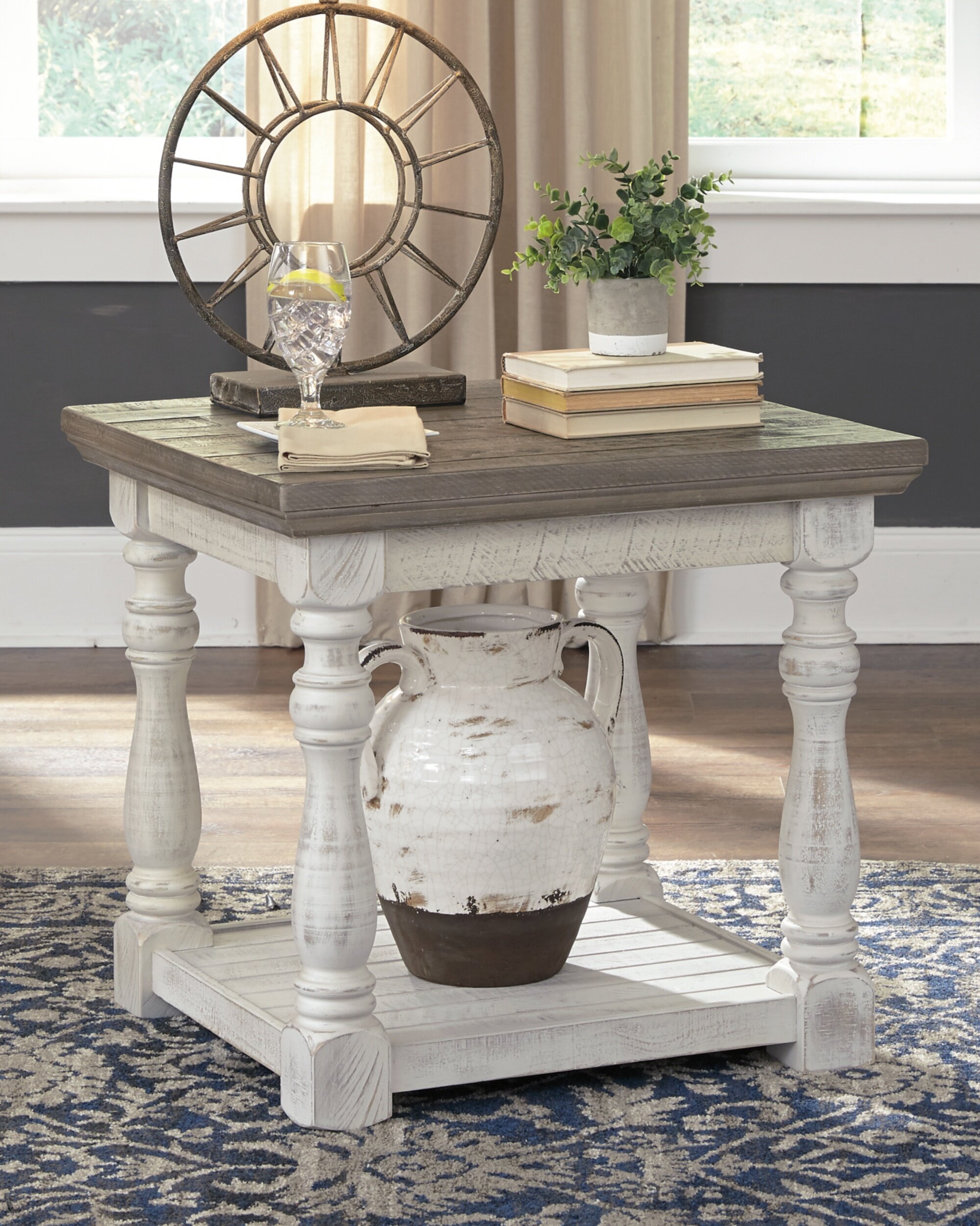 end tables farmhouse style