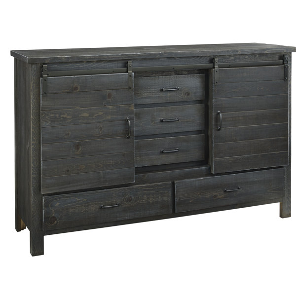 Laurel Foundry Modern Farmhouse Jordyn 5 Drawer Combo Dresser Reviews Wayfair