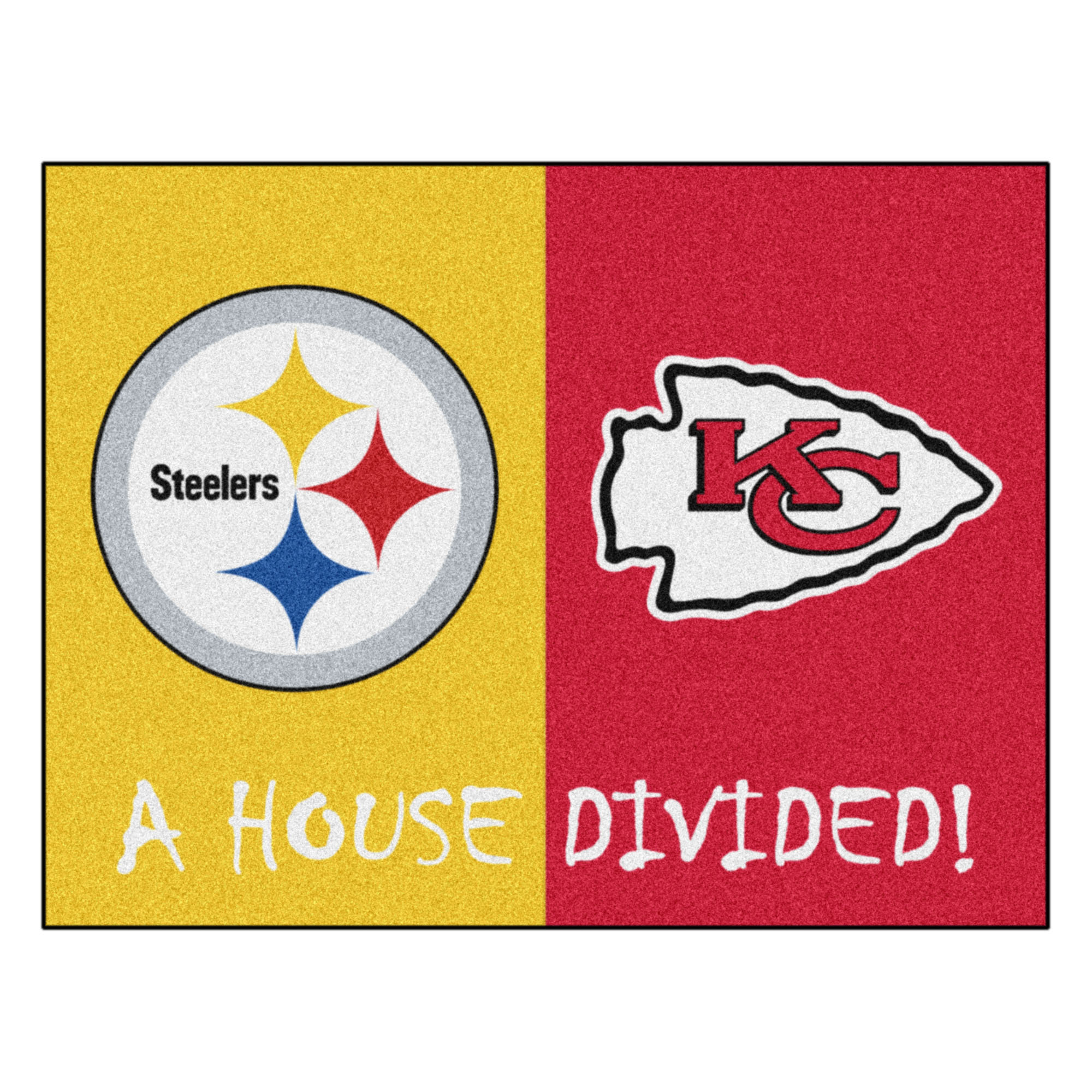 Fanmats Nfl Pittsburgh Steelers Kansas City Chiefs 42 5 In X