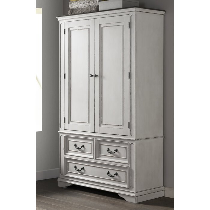 One Allium Way Benedick Armoire Reviews Wayfair Ca