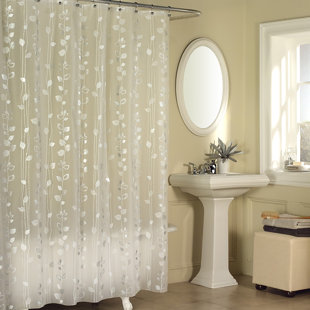 Temples Ivy Vinyl Shower Curtain