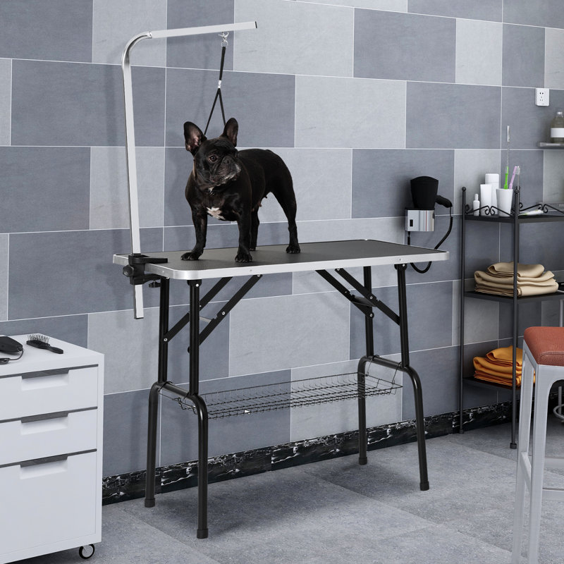 small pet grooming table