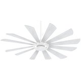 61 Inch 70 Inch White Cream Blades Ceiling Fans With Lights