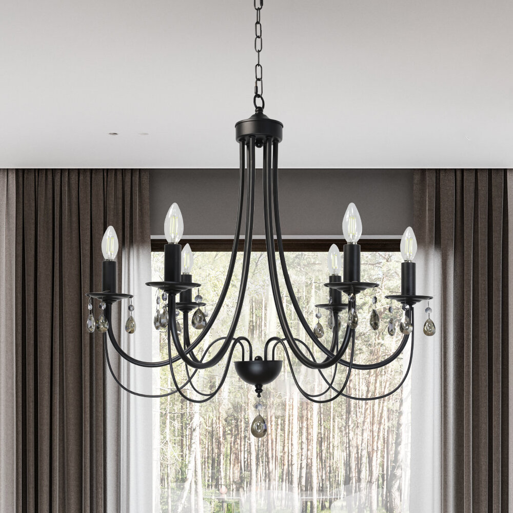 House of Hampton® Boughton 6 - Light Dimmable Empire Chandelier | Wayfair