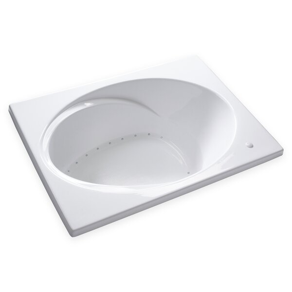 Carver Tubs 60" x 42" Drop in Air Bathtub | Wayfair