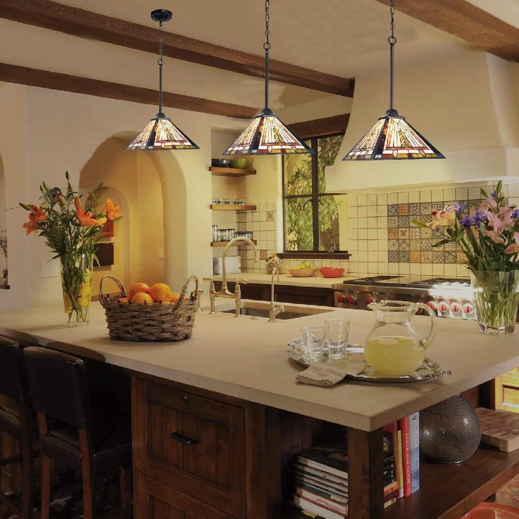 Stained Glass Kitchen Island Lighting Things In The Kitchen