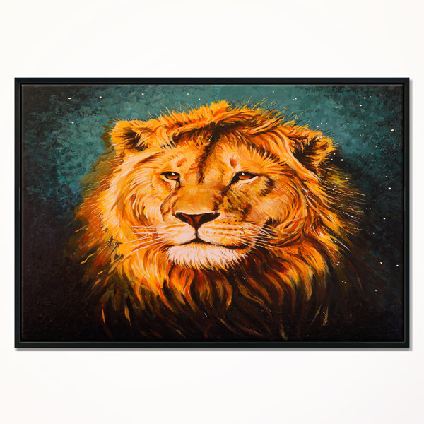 East Urban Home The Lion Of Judah Framed Oil Painting Print On Wrapped Canvas Wayfair He became the lamb of the bible gives many promises about the everlasting rule of the lion of judah. the lion of judah framed oil painting print on wrapped canvas