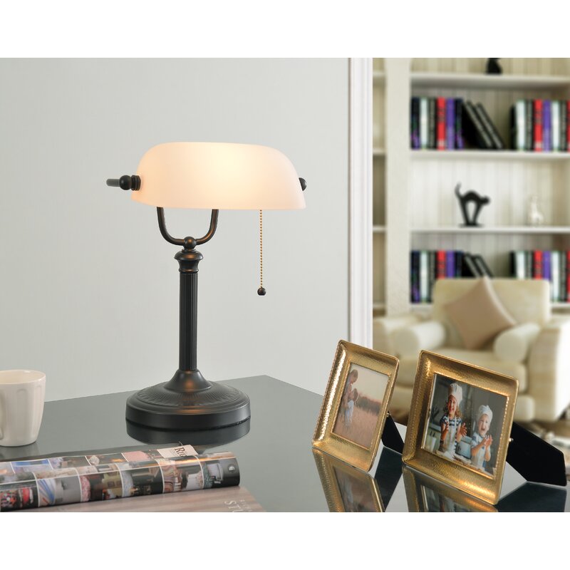 wayfair bankers lamp