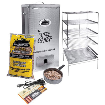 Smokehouse Little Chief Top Load Outdoor Cooking BBQ ...